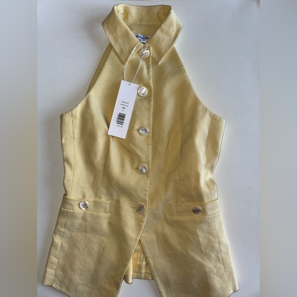 Veronica Beard Orlinda Halter Neck Vest - Picture 13 of 14